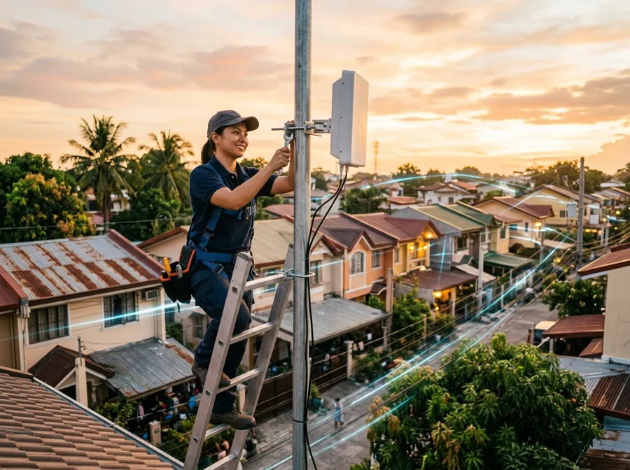 WiFi reseller serving a subdivision
